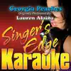 Singer's Edge Karaoke - Georgia Peaches (Originally Performed By Lauren Alaina) [Karaoke Version] - Single