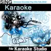 The Karaoke Studio - Greatest Karaoke Pop Hits (February 2018)