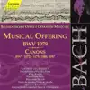 Karl Kaiser, Michael Behringer, Martin Jopp, Ekkehard Weber, Gottfried von der Goltz, Petra Müllejans, Daniela Helms, Christian Goosses & Kristin von der Goltz - Bach, J.S.: Musical Offering, Bwv 1079